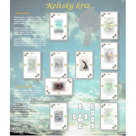 Vykládací podložka Keltský kříž